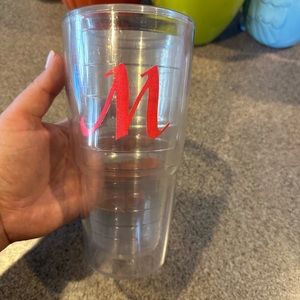 “M” Initial Tervis Tumbler 24 oz